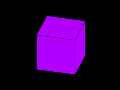 A Purple Cube